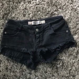 brandy melville black shorts